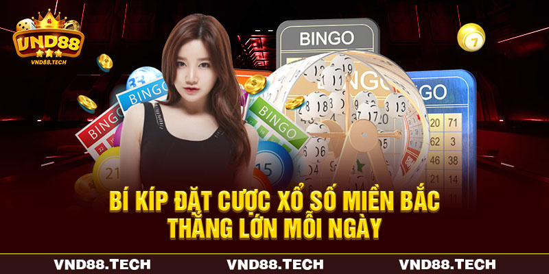 Bí kíp đặt cược xổ số miền Bắc thắng lớn mỗi ngày Bí kíp đặt cược xổ số miền Bắc thắng lớn mỗi ngày